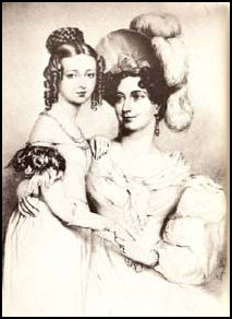 Queen Victoria and her mother